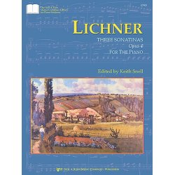 Lichner: Three Sonatinas, Opus 4