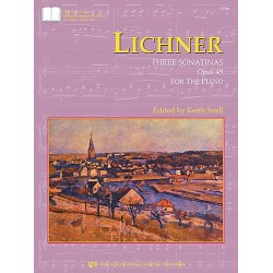 Lichner: Three Sonatinas, Opus 49