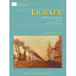 Lichner: Three Sonatinas, Opus 66