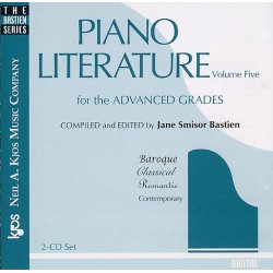 Piano Literature - Volume 5 (CD)