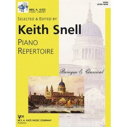 Nak Piano Lib Pa Repertoire: Baroque/Classical Level 9