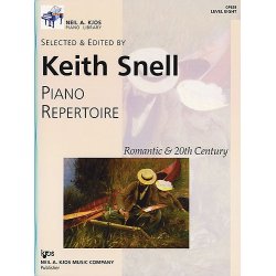 Nak Piano Lib Pa Repertoire: Romantic-20th Cen Level 8