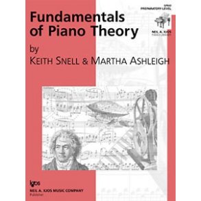 Keith Snell/Martha Ashleigh: Fundamentals Of Piano Theory - Preparatory Level