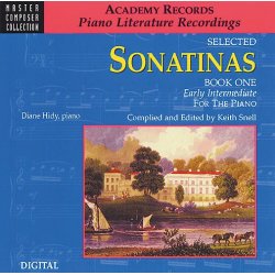 Selected Sonatinas, Book One-cd