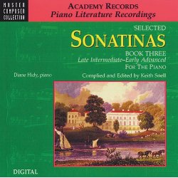 Selected Sonatinas, Book 3-cd