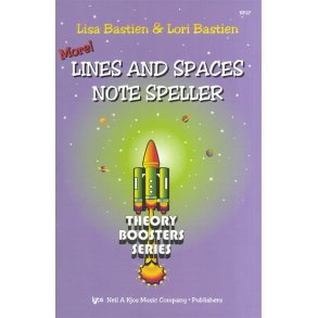 Lisa Bastien/Lori Bastien: More! Lines And Spaces Note Speller - Theory Boosters Series