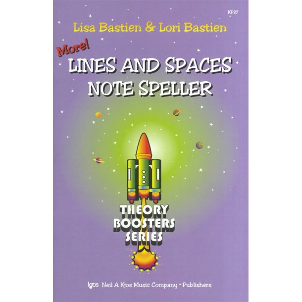 Lisa Bastien/Lori Bastien: More! Lines And Spaces Note Speller - Theory Boosters Series