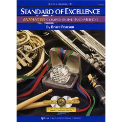 Standard Of Excellence: Enhanced Comprehensive Band Method Book 2 (Baritone Treble Clef)