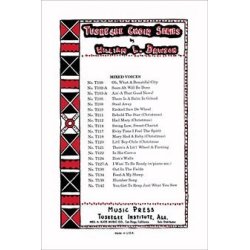 William Dawson: There Is A Balm In Gilead - SATB