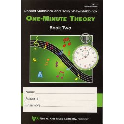 Holly Shaw-Slabbinck And Ronald Slabbinck: One-Minute Theory - Book 2 (Student Edition)