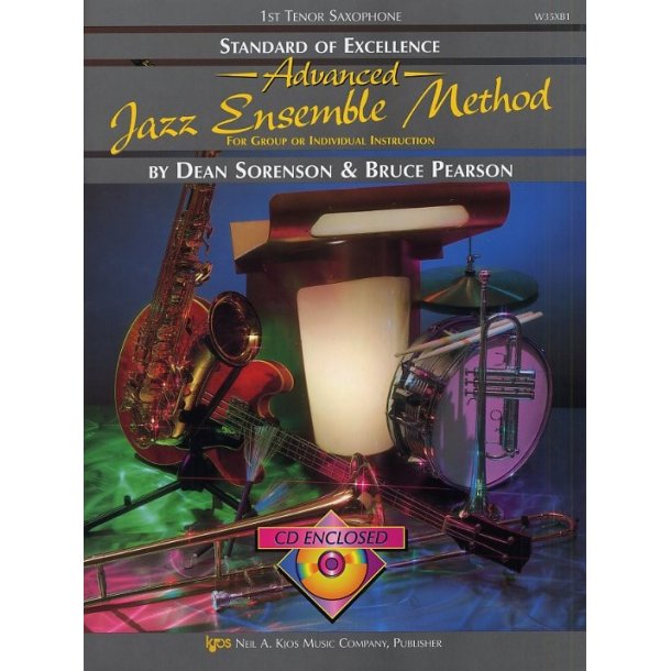 Standard Of Excellence: Advanced Jazz Ensemble Method (1st Tenor Saxophone)