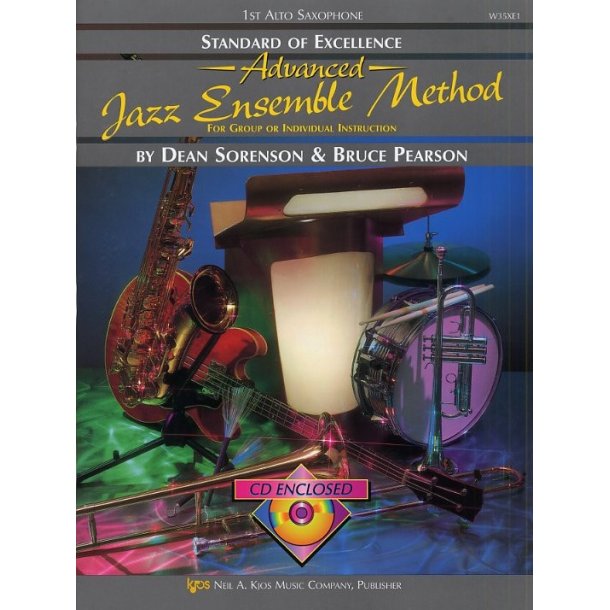 Standard Of Excellence: Advanced Jazz Ensemble Method (1st Alto Saxophone)