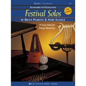 Standard of Excellence: Festival Solos - Book 2 (Snare Drum and Mallets)