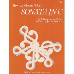 Sonatina In C  K 545