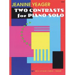 Two Contrasts For Piano Solo