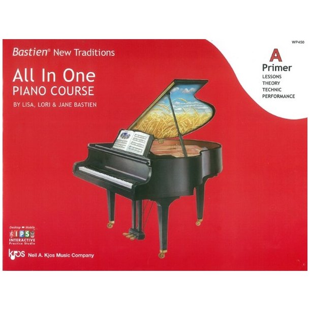 Bastien New Traditions: All In One Piano Course - Primer Book A