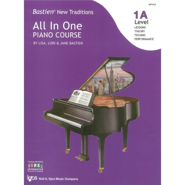 Bastien New Traditions: All In One Piano Course - Level 1A