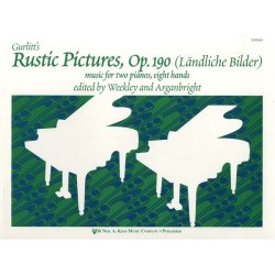 Cornelius Gurlitt: Rustic Pictures Op.190 (Two Pianos, Eight Hands)