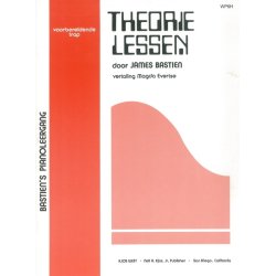 Bastien James Theory Lessons Primer Pf Bk Dutch