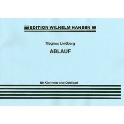 Magnus Lindberg: Ablauf  (Clarinet And Percussion)