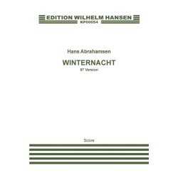 Hans Abrahamsen: Winternacht - 87 Version (Score)