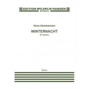 Hans Abrahamsen: Winternacht - 87 Version (Score)