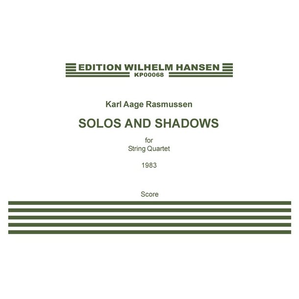 Rasmussen String Qurtt No2 Solos Sc