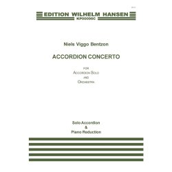 Niels Viggo Bentzon: Accordion Concerto (solo accordion and piano reduction)