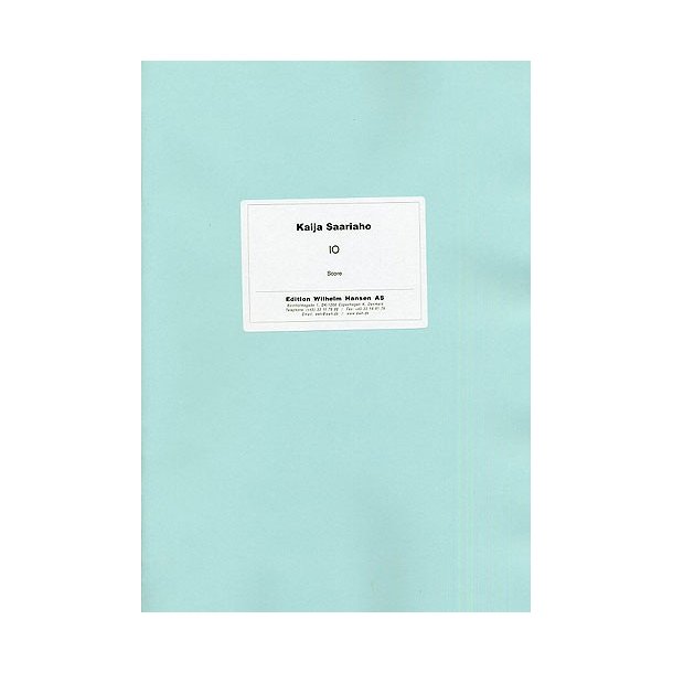 Kaija Saariaho: Io (Score)