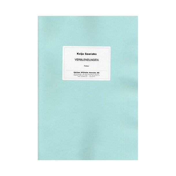 Kaija Saariaho: Verblendungen (Score)