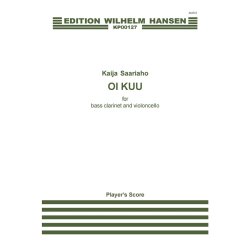 Kaija Saariaho: Oi Kuu (Bass Clarinet/Cello)