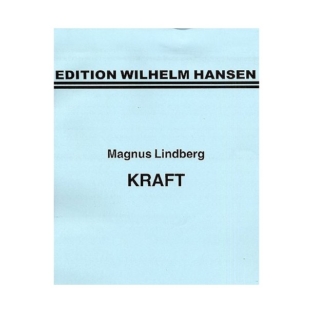 Magnus Lindberg: Kraft (Score)