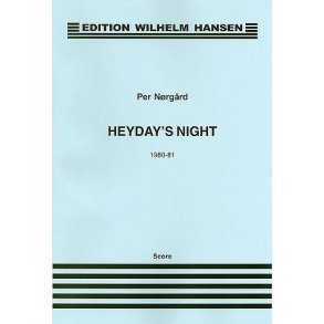 Per Nrgrd: Heyday's Night (Score And Parts)
