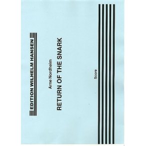 Arne Nordheim: Return Of The Snark (Score Only)