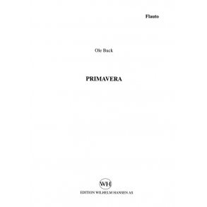 Ole Buck: Primavera (1984) Parts