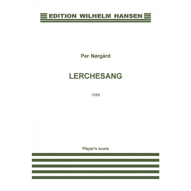 Per Nrgrd: Lerchesang (Player's score)
