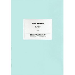 Kaija Saariaho: Gates (Score)