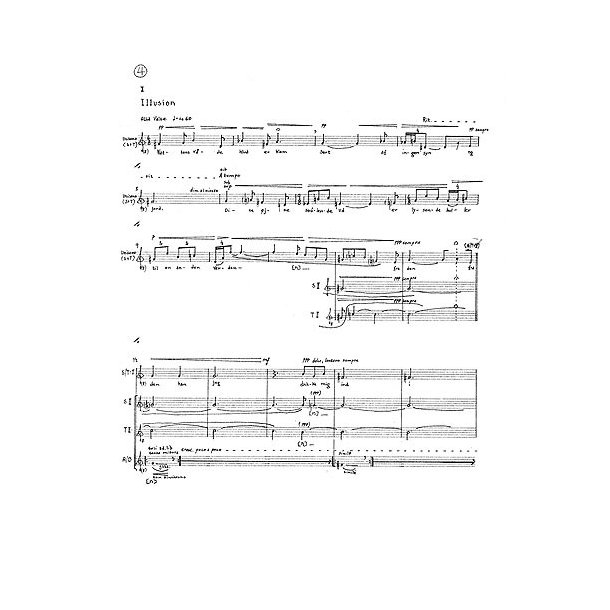 Bent Srensen: Four Strange Songs