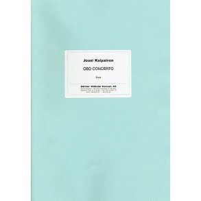 Jouni Kaipainen: Oboe Concerto (Score)