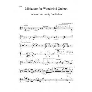 Niels Rosing-Schow: Miniature (Parts)