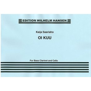 Kaija Saariaho: Oi Kuu (Bass Flute/Cello)