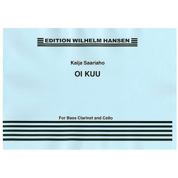 Kaija Saariaho: Oi Kuu (Bass Flute/Cello)