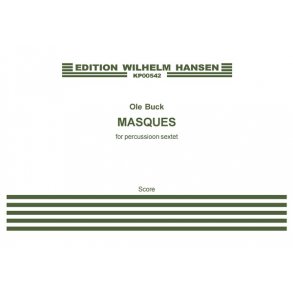 Buck Masques (6 Percussion Groups) Score