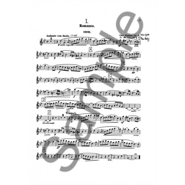 Carl Nielsen: Fantasisykker Op.2 (Parts)