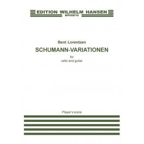 Bent Lorentzen: Schumann Variationen (Player's score)