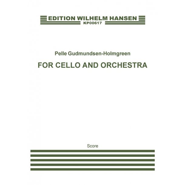 For Cello And Orchestra, Kopi