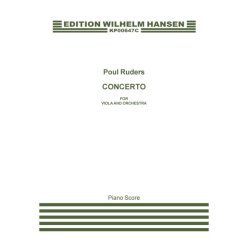 Poul Ruders: Concerto For Viola And Orchestra (Piano Reduction)