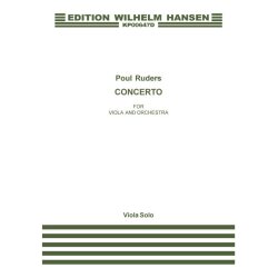 Poul Ruders: Concerto For Viola And Orchestra (Viola Solo)