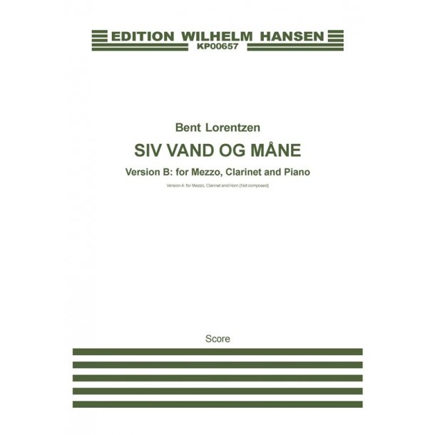 Siv Vand Og Mane, Kopi