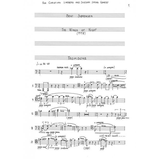 Bent Srensen: The Wings Of Night
